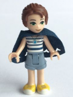 Emily Jones, Sand Blue Shorts - with Cape (41078)
