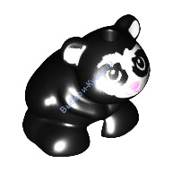 Деталь Лего Хомяк / Мышь Цвет Черный