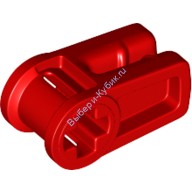 Деталь Лего Техник Коннектор Ось — Провод Цвет Красный