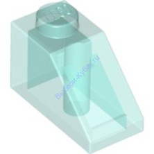 Деталь Лего Скос 45 2 х 1 Цвет Прозрачно-Голубой