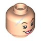 Деталь Лего Голова Минифигурки Цвет Светло-Телесный