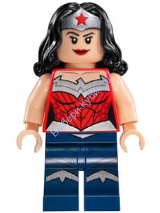Минифигурка Лего Супер Хироус Лига Справедливости Чудо Женщина