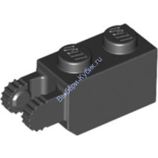 Деталь Лего Петля Кубик 1 х 2 Цвет Черный 