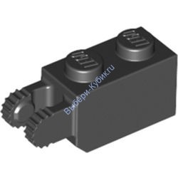 Деталь Лего Петля Кубик 1 х 2 Цвет Черный