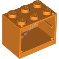 Деталь Лего Каркас Шкафа 2 х 3 х 2 Цвет Оранжевый