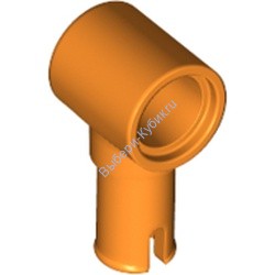 Деталь Лего Техник Пин Фрикционный С Пин-Отверстием Цвет Оранжевый