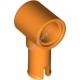 Деталь Лего Техник Пин Фрикционный С Пин-Отверстием Цвет Оранжевый