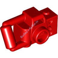 Деталь Лего Фотоаппарат - Тип 2 Цвет Красный