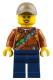 Минифигурка Лего Сити Исследователь джунглей