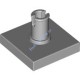 Деталь Лего Плитка Модифицированная 2 х 2 С Пином Цвет Светло-Серый