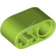 Деталь Лего Техник Бим 1 х 2 Толстый С Отверстиями Для Пина И Оси Цвет Лайм