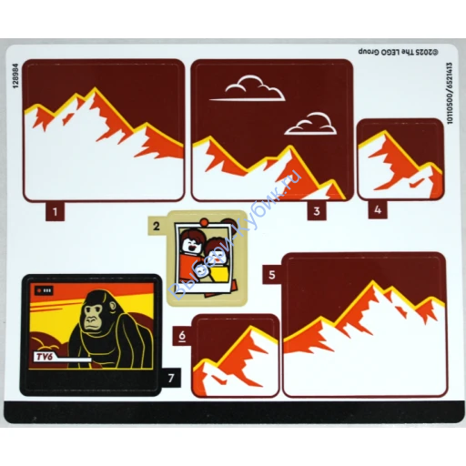 Наклейки К Набору 60454 60454stk01