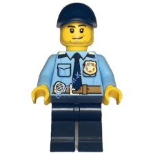 Минифигурка Лего Сити Полицейский cty1334