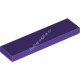 Деталь Лего Плитка 1 х 4 Цвет Темно-Фиолетовый