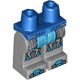 Деталь Лего Ноги С Рисунком Цвет Синий