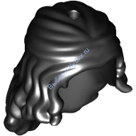 Деталь Лего Парик Френдс Цвет Черный