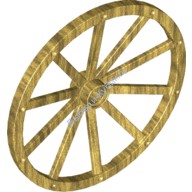 Деталь Лего Диск Телеги Огромный 56 Мм D Цвет Перламутрово-Золотой