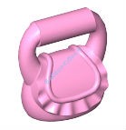 Деталь Лего Сумка Круглая Цвет Ярко-Розовый