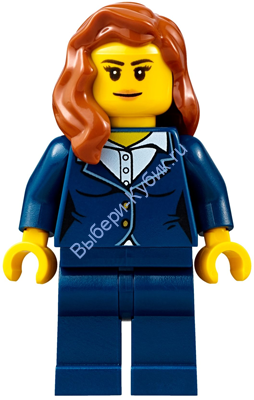 Минифигурка Лего Сити - Деловая женщина