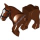 Деталь Лего Лошадь Цвет Коричневый