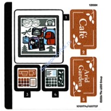 Наклейки К Набору Лего 21353 - (10109774/6507727)