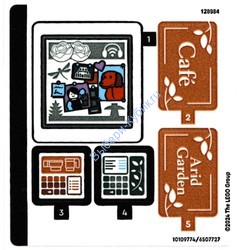 Наклейки К Набору Лего 21353 - (10109774/6507727)