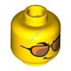 Деталь Лего Голова Минифигурки Цвет Желтый