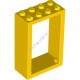 Деталь Лего Дверная Рама 2 х 4 х 5 Цвет Желтый