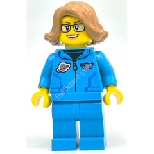 Минифигурка Лего Сити Ученый - Космонавт twn479