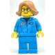 Минифигурка Лего Сити Ученый - Космонавт twn479