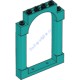 Деталь Лего Дверная Рама 1 х 6 х 7 Цвет Темно-Бирюзовый