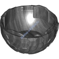 Деталь Лего Контейнер Граненый 4 х 4 х 1 2/3 Часть Кокона Пришельца Цвет Перламутрово-Темно-Серый