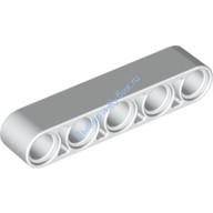 Деталь Лего Техник Бим 1 х 5 Толстый Цвет Белый