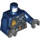 Деталь Лего Торс С Рисунком Цвет Темно-Синий