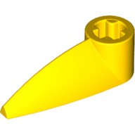 Деталь Лего Техник Бионикл Зуб 1 х 3 С Отверстием Под Ось Цвет Желтый