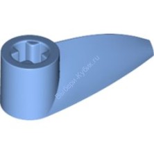 Деталь Лего Техник Бионикл Зуб 1 х 3 С Отверстием Под Ось Цвет Голубой