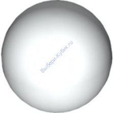 Деталь Лего Колесный Шар Из Твердого Пластика Диаметром 19 мм Цвет Белый