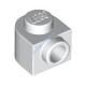Деталь Лего Кубик Модифицированный Половина Круга 1 х 1 Цвет Белый
