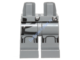 Деталь Лего Ноги Цвет Темно- Серый