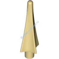 Деталь Лего Наконечник Копья С Ребрами Цвет Песочный