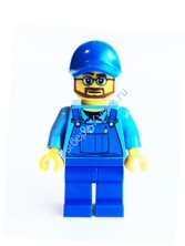 Минифигурка Лего Сити - Рабочий cty0544